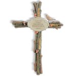 Twig Style Large Cross Wall Art