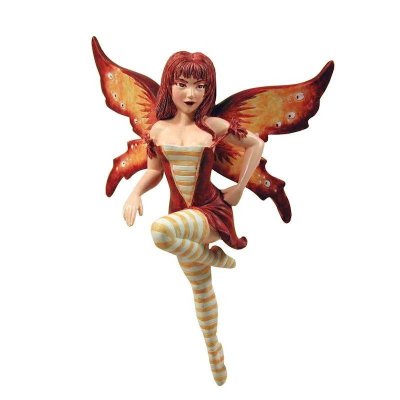 Ginger Diva Fairy Ornament by Amy Brown