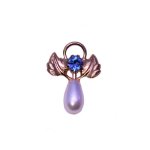 Birthstone Angel Lapel Pin