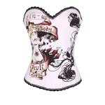 Enchanting You with a Pin Up Body Bustier Top