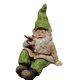 Little Bird Friend Large Gnome Garden Figurine Little Bird Friend Large Gnome Garden Figurine