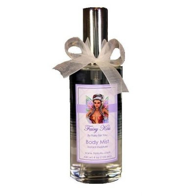 Body Mist Fairy Kiss Fragrance 4 oz Glass Spray Bottle