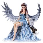 Winter Angel Figurine by Nene Thomas