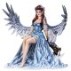 Winter Angel Figurine by Nene Thomas