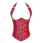 Fiery Maiden Underbust Corset with Buckles