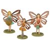Gardening Small Fairy Figurines with Metal Wings