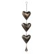 Heart Bell Wind Chime Hanging Garden Ornament