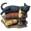 The Witching Hour Black Cat Figurine by Lisa Parker