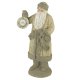 Snowy Vintage Style Christmas Santa Figurine
