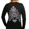 Couture Diva Rhinestone Shirt by Sabrina Barnett