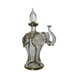 Elephant Figurine Glass Perfume Bottle by Egyptian Museum