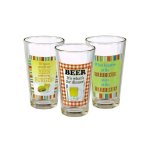 Summer Barbecue Beer Glass by Grasslands Road
