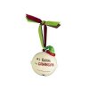 I Love You Jingle Bell Baby Ceramic Christmas Ornament