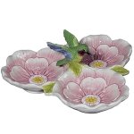 Hummingbird Sectioned Serving Dish