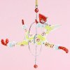 Lalla Leaping Poodle Mini Dog Ornament by Patience Brewster