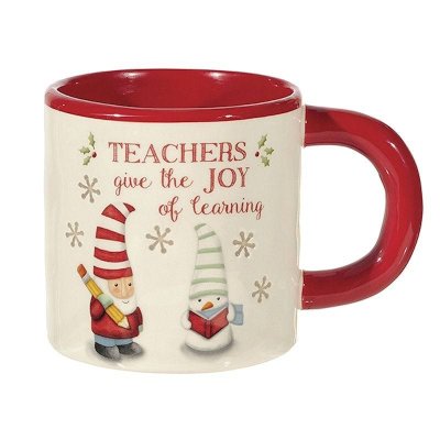 Teachers Give the Joy of Learning Christmas Coffee Mug