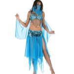 Harem Girl Blue Belly Dance Adult Costume