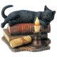 The Witching Hour Black Cat Figurine by Lisa Parker