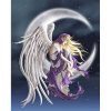 Moon Dreamer Fantasy Art Fairy Mouse Pad by Nene Thomas
