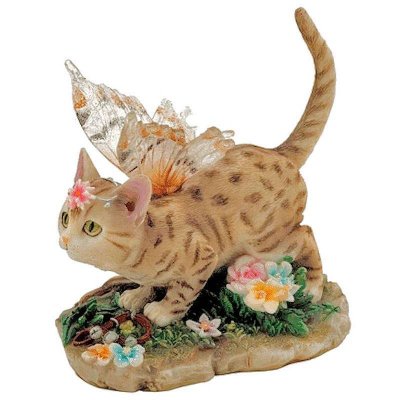 Annabelle Cat Fairy Figurine by Faerie Glen