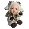 Baby in Animal Costume Plush Figurine