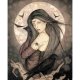 All Hallows Eve Witch Fantasy Art by Jessica Galbreth