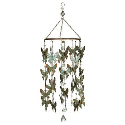 Butterfly Wind Chime Hanging Garden Ornament