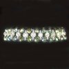 Glistening Crystals in a Row Bracelet