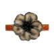 Stunning Beaded Cowgirl Leather Flower Bracelet