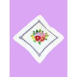 Spring Flower Design Handmade Linen Sachet Pillow