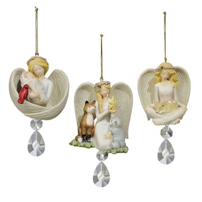 Gifts of Glory Christmas Angel Ornament with Crystals