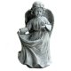 Bird Feeder Angel Garden Figurine by Roman