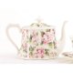 Apple Blossom Ceramic Teapot
