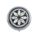 Casino Royalty Round Metal Pillbox by Spring Street Design