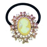 Vintage Cameo Ponytail Holder by Spring Street Design