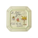 French Patisserie Cake Plate Pedestal Stand