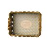 Flower Design Nested Baskets Set of 2