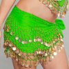 Gold Coin Hip Scarf Belly Dance Costume