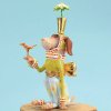 Pointsittier Large Dog Ornament by Patience Brewster