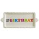 Happy, Happy Birthday Cake Serving Plate