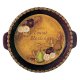 Count Blessings Bake Ware Ceramic Pie Plate