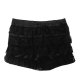 Dark Siren Black Layered Lace Shorts or Skort