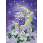 Moon Flower Fantasy Art Fairy Mouse Pad by Amy Brown