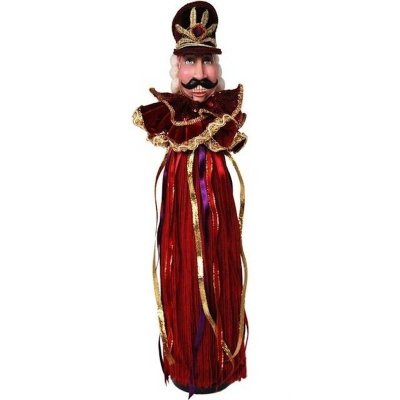 Nutcracker Head Tassel Christmas Wine Cork