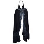 Cape Black Velvet with Hood Vintage Vixen