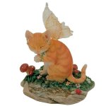 Buttercup Cat Fairy Figurine by Faerie Glen