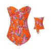 Bright Floral Fantasy Corset