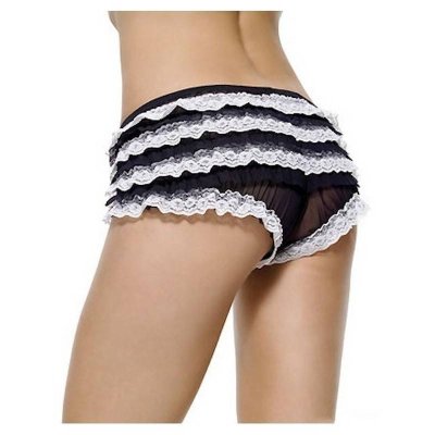 Panties Corset Costume Accessory with Ruffles