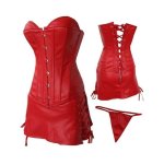 Fiery Damsel Corset Set Also Plus Sizes