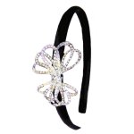 Wedding Bells Bridal Crystal Bow Headband by Spring Street